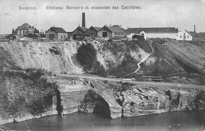Basècles Château Bernard et ensemble des Carrières 1909