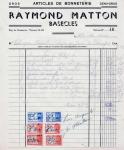 Bonneterie Raymond Maton 1946
