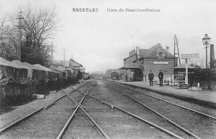 Gare de Basècles(faubourg) avant 1914