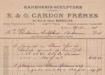 Marbrerie E & G Cardon frères 1935