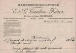 Marbrerie E & G Cardon frères 1936