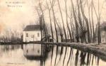 Moulin et son étang vus du Faubourg