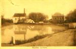 Moulin et son étang vus du Faubourg