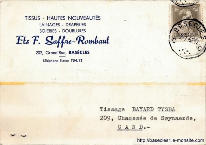 Tissus F.Saffre-Rombaut
